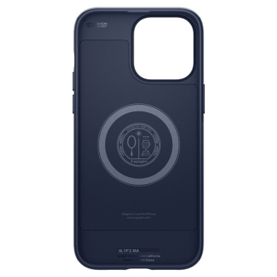 [Užsakomoji prekė] Dėklas skirtas iPhone 14 Pro Max - Spigen Mag Armor - Navy Mėlynas  6