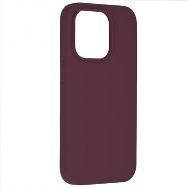 [Užsakomoji prekė] Dėklas skirtas iPhone 14 Pro - Techsuit Soft Edge Silicone - Plum Violetinė  1