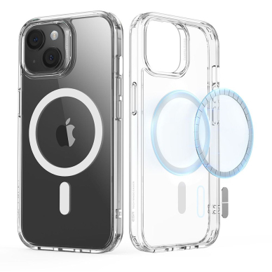 [Užsakomoji prekė] Dėklas iPhone 15 - ESR Classic Hybrid HaloLock - Permatomas