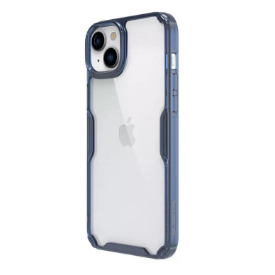 [Užsakomoji prekė] Dėklas iPhone 15 - Nillkin Nature TPU Case - Mėlynas 5