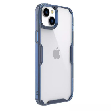 [Užsakomoji prekė] Dėklas iPhone 15 - Nillkin Nature TPU PRO MagSafe Case - Mėlynas 5