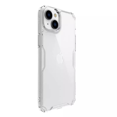 [Užsakomoji prekė] Dėklas iPhone 15 - Nillkin Nature TPU PRO MagSafe Case - Transparent 5