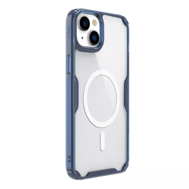 [Užsakomoji prekė] Dėklas iPhone 15 Plus - Nillkin Nature TPU MagSafe Case - Mėlynas 6