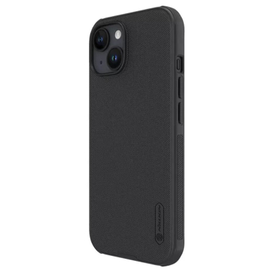 [Užsakomoji prekė] Dėklas iPhone 15 Plus - Nillkin Super Frosted Shield Pro - Juodas 3