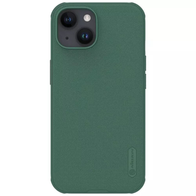 [Užsakomoji prekė] Dėklas iPhone 15 Plus - Nillkin Super Frosted Shield Pro - Deep Žalias 1