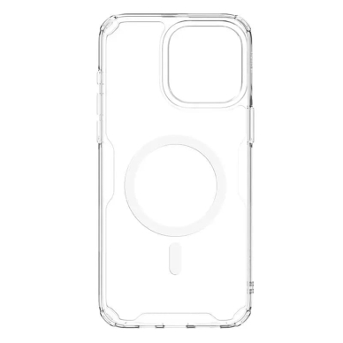 [Užsakomoji prekė] Dėklas iPhone 15 Pro Max - Nillkin Nature TPU MagSafe Case - Transparent 6