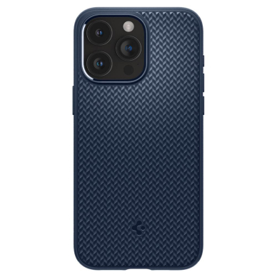 [Užsakomoji prekė] Dėklas iPhone 15 Pro Max - Spigen Mag Armor - Navy Mėlynas 1