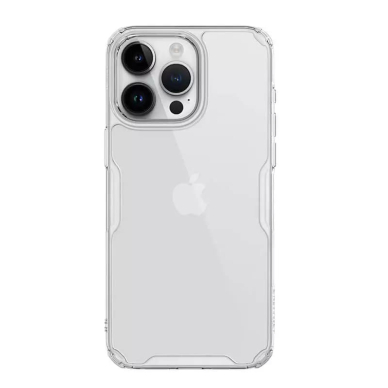 [Užsakomoji prekė] Dėklas iPhone 15 Pro - Nillkin Nature TPU PRO MagSafe Case - Transparent 1