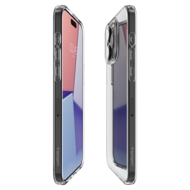 [Užsakomoji prekė] Dėklas iPhone 15 Pro - Spigen Liquid Crystal - Skaidrus 3