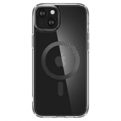 [Užsakomoji prekė] Dėklas iPhone 15 - Spigen Ultra Hybrid MagSafe - Carbon Fiber 1