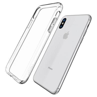 [Užsakomoji prekė] Dėklas skirtas iPhone X / XS - Spigen Liquid Crystal - permatomas 2