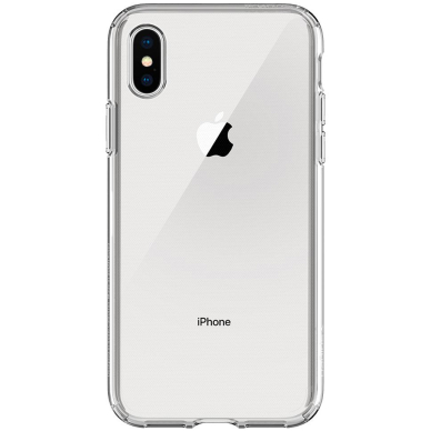 [Užsakomoji prekė] Dėklas skirtas iPhone X / XS - Spigen Liquid Crystal - permatomas 3