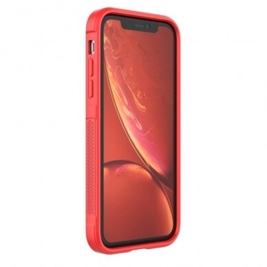 [Užsakomoji prekė] Dėklas iPhone XR - Techsuit Magic Shield - Bordo 2