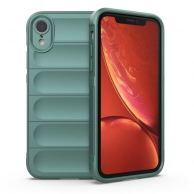 [Užsakomoji prekė] Dėklas iPhone XR - Techsuit Magic Shield - Žalias