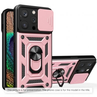 [Užsakomoji prekė] Dėklas iPhone XS Max - Techsuit CamShield Series - Rožino aukso spalvos