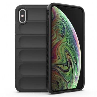 [Užsakomoji prekė] Dėklas iPhone XS Max - Techsuit Magic Shield - Juodas