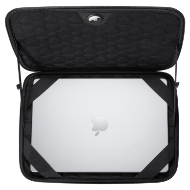 [Užsakomoji prekė] Dėklas skirtas Laptop 13-14" - Spigen Rugged Armor Pro Pouch - Juodas 6