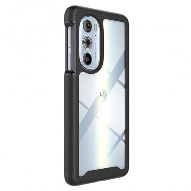 [Užsakomoji prekė] Dėklas skirtas Motorola Edge 30 Pro + Folie - Techsuit Defense360 Pro - Juodas TMT774 1