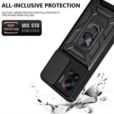 [Užsakomoji prekė] Dėklas Motorola Edge 30 Ultra - Techsuit CamShield Series - Žalias 3