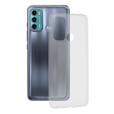 [Užsakomoji prekė] Dėklas skirtas Motorola Moto G60 - Techsuit permatomas Silicone - permatomas TMT774