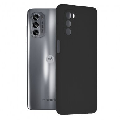 [Užsakomoji prekė] Dėklas skirtas Motorola Moto G62 5G - Techsuit Soft Edge Silicone  - Juodas