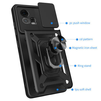 [Užsakomoji prekė] Dėklas Motorola Moto G72 - Techsuit CamShield Series - Mėlynas 4