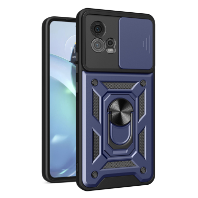 [Užsakomoji prekė] Dėklas Motorola Moto G72 - Techsuit CamShield Series - Mėlynas