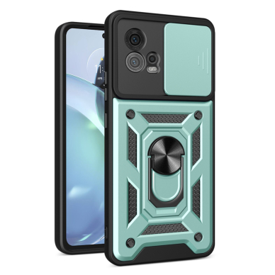 [Užsakomoji prekė] Dėklas Motorola Moto G72 - Techsuit CamShield Series - Žalias