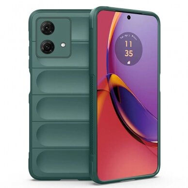 [Užsakomoji prekė] Dėklas Motorola Moto G84 - Techsuit Magic Shield - Žalias