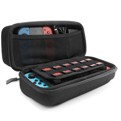 [Užsakomoji prekė] Dėklas Nintendo Switch OLED - Tomtoc FancyCase (G05L1D1) - Juodas