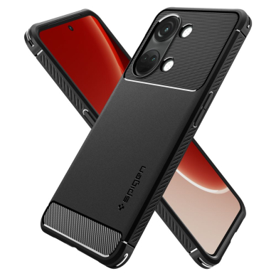 [Užsakomoji prekė] Dėklas OnePlus Nord 3 - Spigen Rugged Armor - Juodas 1