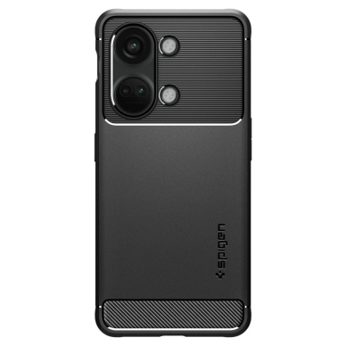 [Užsakomoji prekė] Dėklas OnePlus Nord 3 - Spigen Rugged Armor - Juodas 2