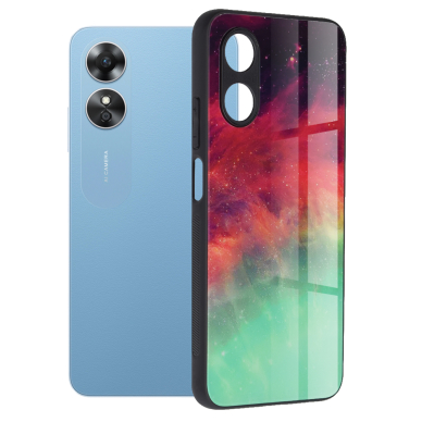 [Užsakomoji prekė] Dėklas skirtas Oppo A17 - Techsuit Glaze Series - Fiery Ocean FOZ031