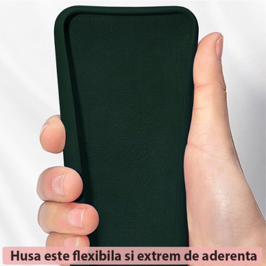 [Užsakomoji prekė] Dėklas skirtas Oppo A17 - Techsuit Soft Edge Silicone - Tamsiai Žalias  2