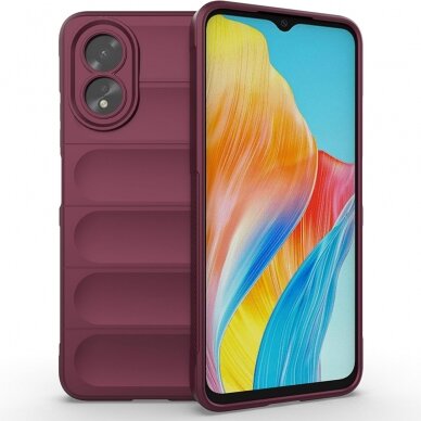 [Užsakomoji prekė] Dėklas Oppo A38 / A18 - Techsuit Magic Shield - Bordo