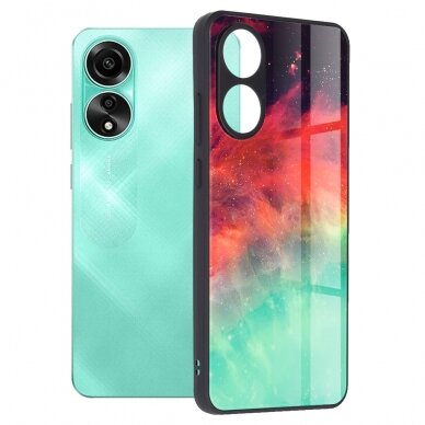 [Užsakomoji prekė] Dėklas Oppo A78 4G - Techsuit Glaze Series - Fiery Ocean