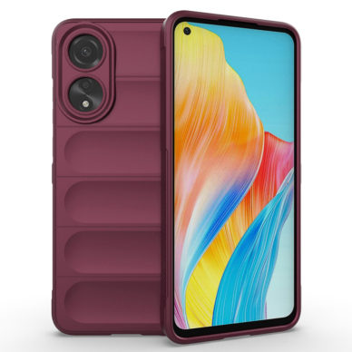 [Užsakomoji prekė] Dėklas Oppo A78 4G - Techsuit Magic Shield - Bordo