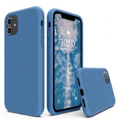 [Užsakomoji prekė] Dėklas Oppo Find N3 Flip - Techsuit Soft Edge Silicone - Denim Mėlynas