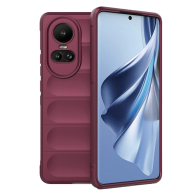 [Užsakomoji prekė] Dėklas Oppo Reno10 / Reno10 Pro - Techsuit Magic Shield - Bordo