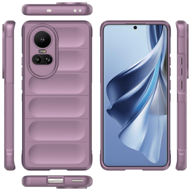 [Užsakomoji prekė] Dėklas Oppo Reno10 / Reno10 Pro - Techsuit Magic Shield - Purpurinis 1