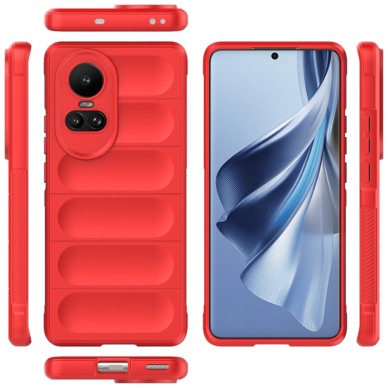 [Užsakomoji prekė] Dėklas Oppo Reno10 / Reno10 Pro - Techsuit Magic Shield - Raudonas 1