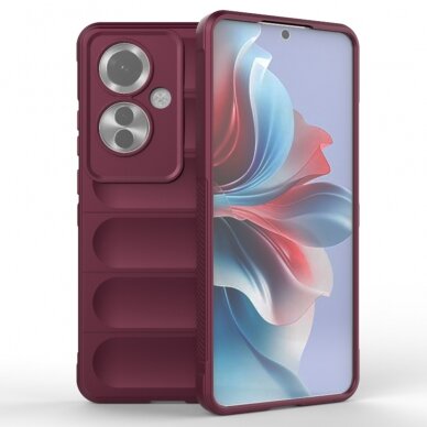 [Užsakomoji prekė] Dėklas Oppo Reno11 F - Techsuit Magic Shield - Bordo