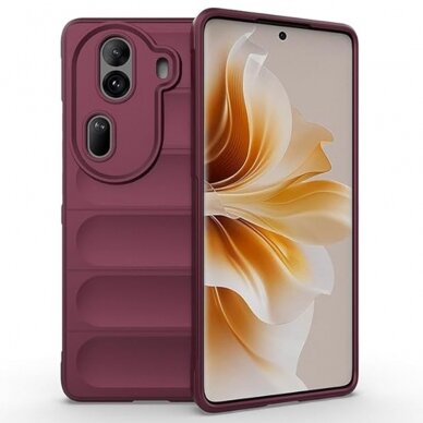 [Užsakomoji prekė] Dėklas Oppo Reno11 Pro - Techsuit Magic Shield - Bordo