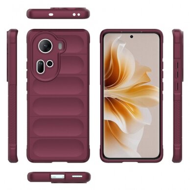 [Užsakomoji prekė] Dėklas Oppo Reno11 - Techsuit Magic Shield - Bordo 1