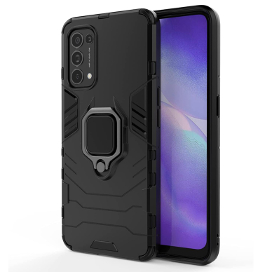 [Užsakomoji prekė] Dėklas skirtas Oppo Reno5 Pro 5G - Techsuit Silicone Shield - Juodas FOZ031 6