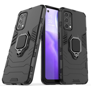 [Užsakomoji prekė] Dėklas skirtas Oppo Reno5 Pro 5G - Techsuit Silicone Shield - Juodas FOZ031 8