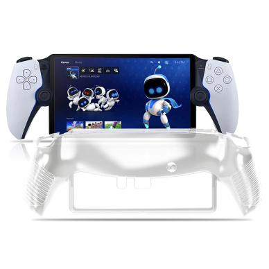 [Užsakomoji prekė] Dėklas PlayStation Portal Remote Player - Techsuit Bright Silicone Case - Permatomas 1