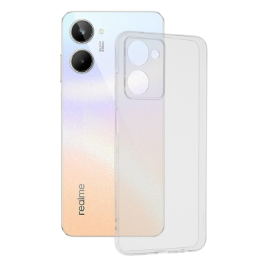 [Užsakomoji prekė] Telefono dėklas Realme 10 4G - Techsuit Clear Silicone - Skairdrus RLM233