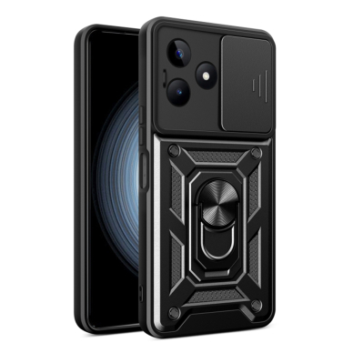 [Užsakomoji prekė] Dėklas Realme C51 / Note 50 - Techsuit CamShield Series - Juodas