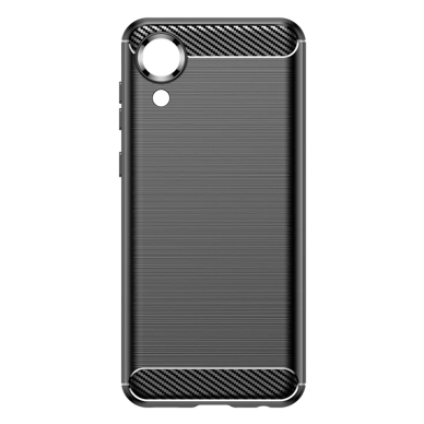 [Užsakomoji prekė] Dėklas skirtas Samsung Galaxy A03 Core - Techsuit Carbon Silicone - Juodas 2